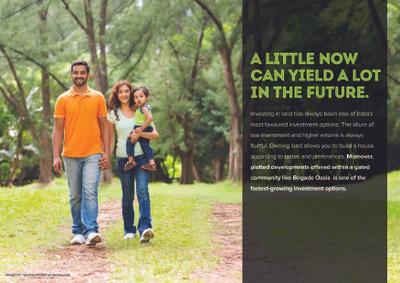 Image of 1200 Sq.ft Residential Plot / Land for sale in Brigade Oasis Phase 3, Setterahally, Bengaluru for Rs. 12500000