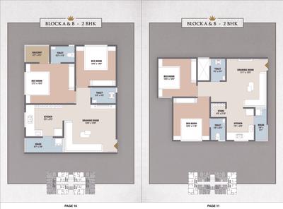 Image of 1125 Sq.ft 2 BHK Apartment / Flat for sale in Royal Riviera, Lambha, Ahmedabad for Rs. 3350000