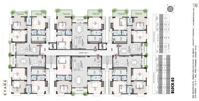 Image of 839 Sq.ft 3 BHK Apartment / Flat for sale in Saket Evara, Baranagar, Kolkata for Rs. 9100000