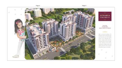 Image of 1100 Sq.ft 2 BHK Apartment / Flat for sale in Atharva Nagari VI, Manewada, Nagpur for Rs. 6000000