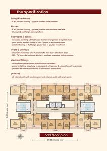 Image of 705 Sq.ft 1 BHK Builder Floor for sale in Sai Kaveesha, Taloja, Navi Mumbai for Rs. 4550000