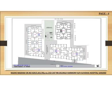 Image of 1323 Sq.ft 2 BHK Apartment / Flat for sale in Chetak Radhe Madhav, Sanand, Ahmedabad for Rs. 4100000