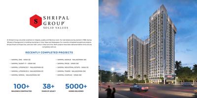 Image of 625 Sq.ft 1 BHK Apartment / Flat for sale in Shripal Sattva, Vasai West, Vasai for Rs. 4490000