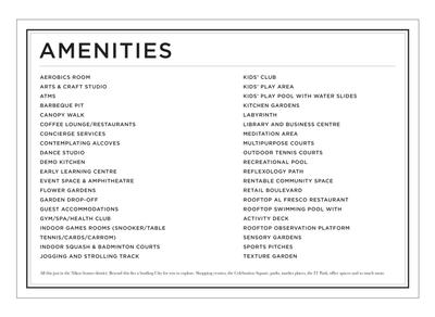 Bhartiya Nikoo Homes 4 Brochure 11