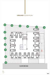 Image of 1795 Sq.ft 3 BHK Apartment / Flat for sale in Keshav Gauravi Apartment, Vastrapur, Ahmedabad for Rs. 12500000
