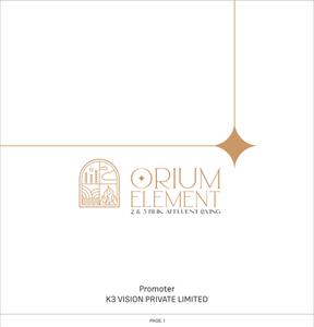 Image of 1134 Sq.ft 3 BHK Apartment / Flat for sale in Dwarkadhish Orium Elements, Chandkheda, Ahmedabad for Rs. 7740000
