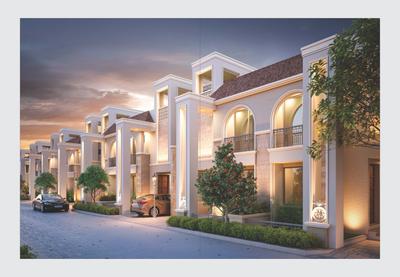Image of 1550 Sq.ft 3 BHK Villa for sale in Shivam Aarya Euphoria Phase 2, Dabhoi, Vadodara for Rs. 7150000