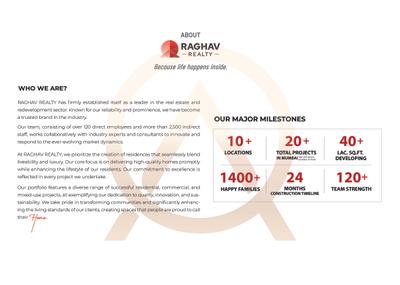 Image of 723 Sq.ft 2 BHK Apartment / Flat for sale in Raghav Ananta, Vikhroli East, Mumbai for Rs. 14000000
