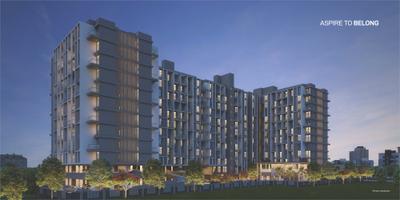 Image of 850 Sq.ft 2 BHK Apartment / Flat for sale in Adiamville, Punawale, Pune for Rs. 6900000