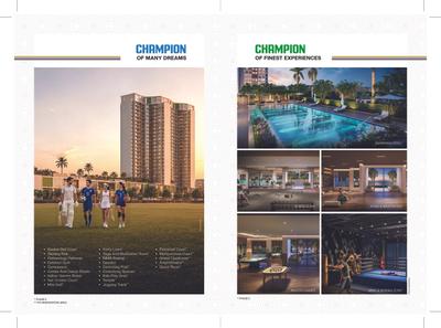 Image of 600 Sq.ft 1 BHK Apartment / Flat for sale in Balaji Olympia City Phase 1, Dombivli East, Thane for Rs. 3000000