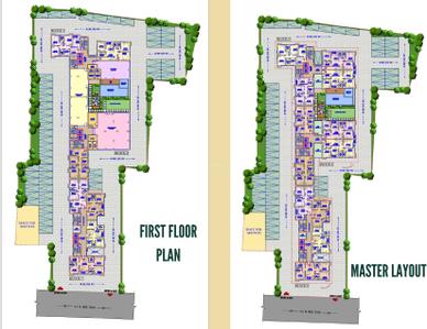 Image of 1142 Sq.ft 3 BHK Apartment / Flat for sale in Gurukul Heights, New Town, Kolkata for Rs. 10400000