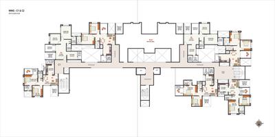 Image of 950 Sq.ft 2 BHK Apartment / Flat for sale in Chandrarang Atlanta II, Hinjawadi, Pune for Rs. 8700000