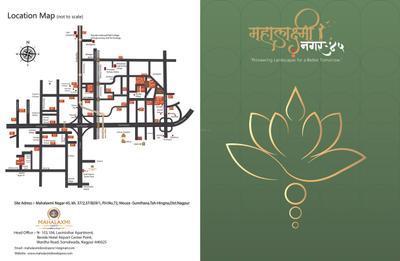 Image of 1374 Sq.ft Residential Plot / Land for sale in Mahalaxmi Nagar 45, Samruddhi Mahamarg, Nagpur for Rs. 3984600