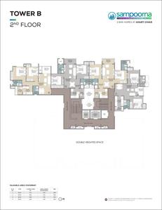 Image of 890 Sq.ft 2 BHK Apartment / Flat for sale in Rajat Sampoorna Homes, Jivan Vihar, Raipur for Rs. 4005000