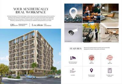 Image of 620 Sq.ft 1 BHK Studio for sale in Atelier Yash DMMS, Bajaj Nagar, Jaipur for Rs. 5500000