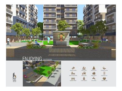Image of 1126 Sq.ft 2 BHK Penthouse for sale in PSY Enterprise Pramukh Glory, Sector 12, Gandhinagar for Rs. 7500000