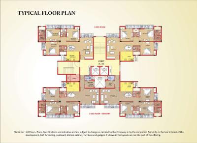 Image of 1275 Sq.ft 2 BHK Builder Floor for sale in Lakshya Heights A To E, Sector B Ansal API, Lucknow for Rs. 7100000