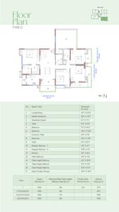 Image of 1200 Sq.ft 3 BHK Apartment / Flat for sale in Bergamot Anaaya, Tangra, Kolkata for Rs. 20000000