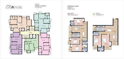 Image of 1763 Sq.ft 3 BHK Apartment / Flat for sale in Bibhab Grande Phase 2, Shamsabad, Agra for Rs. 9000000