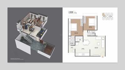 Image of 3000 Sq.ft 2 BHK Apartment / Flat for sale in Sahjanand Sky, Vavol, Gandhinagar for Rs. 5200000