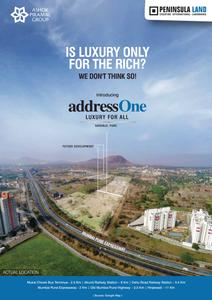 Image of 530 Sq.ft 2 BHK Apartment / Flat for sale in Peninsula Address One Phase 2, Gahunje, Pune for Rs. 4500000