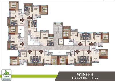 Image of 570 Sq.ft 1 BHK Apartment / Flat for sale in Vardhaman Vatika, Shelu, Thane for Rs. 2400000