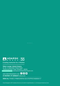 Adarsh Greens Brochure 12