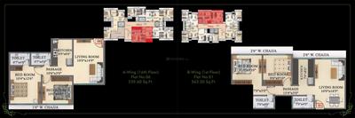 Image of 579 Sq.ft 2 BHK Apartment / Flat for sale in Star Sayba Residency, Sion, Mumbai for Rs. 12500000