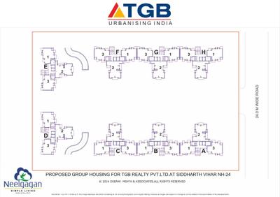 Image of 1710 Sq.ft Residential Plot / Land for sale in TGB Neelgagan, Siddharth Vihar, Ghaziabad for Rs. 16150000