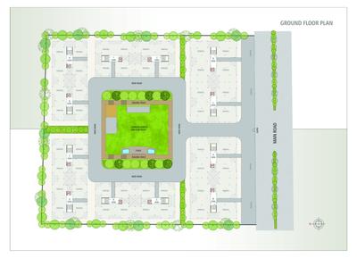 Image of 1150 Sq.ft 2 BHK Apartment / Flat for sale in Sanskrut Samruddhi Residency, Bholav, Bharuch for Rs. 3200000
