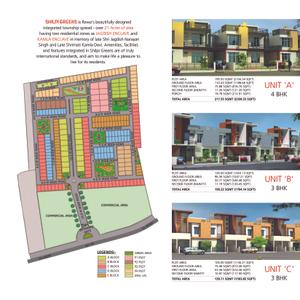Image of 2000 Sq.ft Residential Plot / Land for sale in Shilpi Greens, Huzur, Rewa for Rs. 2950000