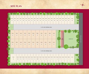 Image of 1500 Sq.ft 3 BHK Villa for sale in Prerna Aashtamangal, Sanand, Ahmedabad for Rs. 7200000