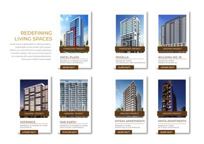 Image of 981 Sq.ft 2.5 BHK Apartment / Flat for sale in Excel Bellissima, Bandra West, Mumbai for Rs. 61100000