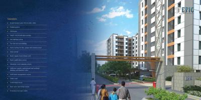 Image of 950 Sq.ft 2 BHK Apartment / Flat for sale in F5 Epic Phase 4, Wagholi, Pune for Rs. 6200000