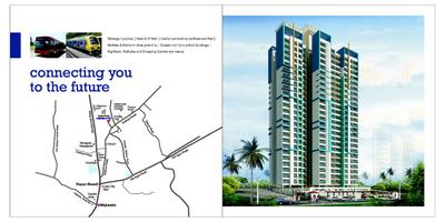 Image of 950 Sq.ft 2 BHK Apartment / Flat for sale in Saptashree Height, Thane West, Thane for Rs. 11000000
