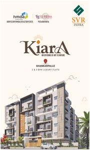 Image of 1100 Sq.ft 2 BHK Apartment / Flat for sale in SVR Kiara, Shankarpally, Hyderabad for Rs. 5400000