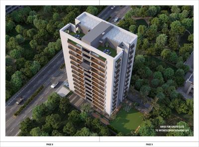 Image of 810 Sq.ft 2 BHK Apartment / Flat for sale in Akshar Tilak Arise, Sargasan, Gandhinagar for Rs. 6250000