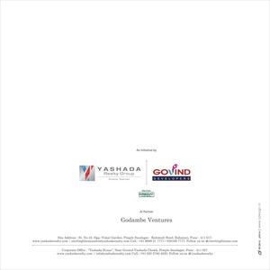 Image of 1000 Sq.ft 2 BHK Apartment / Flat for sale in Yashada Sterling Blooms, Rahatani, Pune for Rs. 8600000