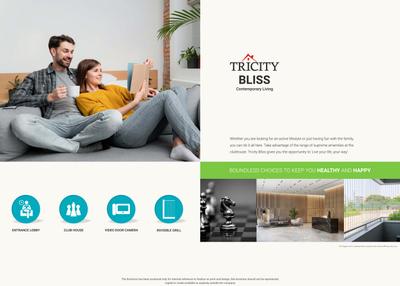 Image of 720 Sq.ft 1 BHK Apartment / Flat for sale in Tricity Bliss, Ulwe, Navi Mumbai for Rs. 6300000