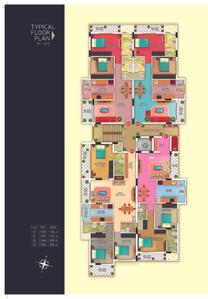 Image of 1084 Sq.ft 2 BHK Apartment / Flat for sale in Sorake Helios, Maroli, Mangalore for Rs. 7200000