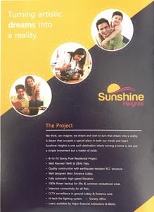 Image of 700 Sq.ft 1 BHK Apartment / Flat for sale in Vihan Sunshine Heights, Ghansoli, Navi Mumbai for Rs. 11200000