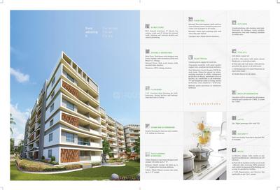 Image of 1360 Sq.ft 2 BHK Apartment / Flat for sale in Gauthami Green Blossoms, Kokapet, Hyderabad for Rs. 13000000