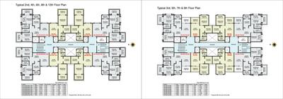 Image of 1600 Sq.ft 4 BHK Apartment / Flat for sale in Aryavedant Palm Springs, Ravet, Pune for Rs. 10254000