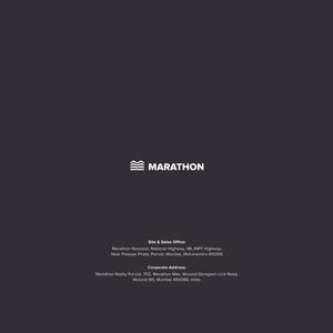 Image of 1025 Sq.ft 2 BHK Apartment / Flat for sale in Marathon Nexzone Avior by Marathon Realty , Kolkhe, Navi Mumbai for Rs. 8650000