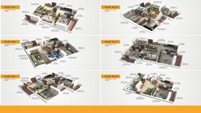 Image of 1436 Sq.ft 3 BHK Apartment / Flat for sale in Shoban Silver Domicile, Thanisandra, Bengaluru for Rs. 12000000
