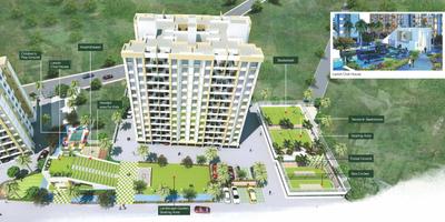 Image of 900 Sq.ft 2 BHK Apartment / Flat for sale in Abhimaan Vishwa, Chikhali, Pune for Rs. 5000000