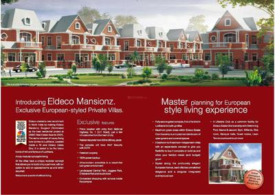Eldeco Mansionz Brochure 2