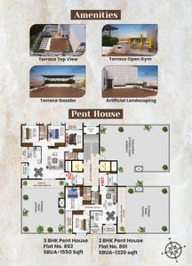 Image of 1340 Sq.ft 3 BHK Apartment / Flat for sale in Ankur Heights, Saddu, Raipur for Rs. 5226000