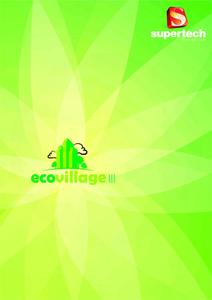 Supertech Eco Village 3 Brochure 1