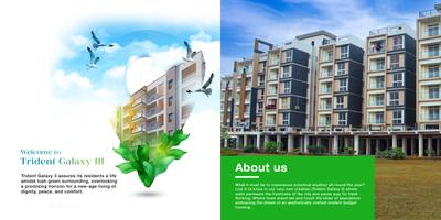 Image of 1055 Sq.ft 2 BHK Apartment / Flat for sale in Trident Galaxy III, Kalinga Nagar, Bhubaneswar for Rs. 8900000
